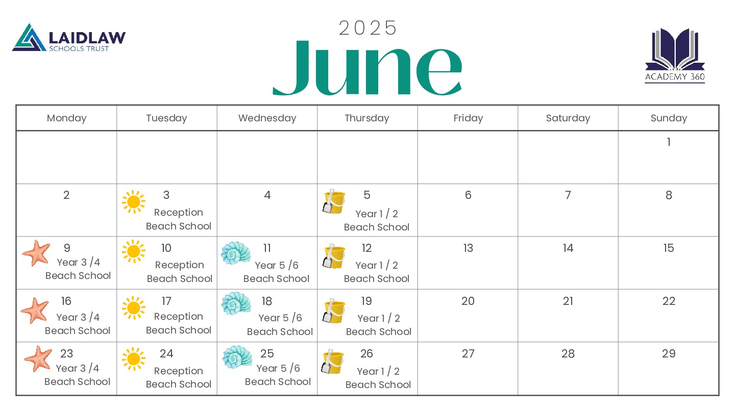 Beach School Calendar (1)